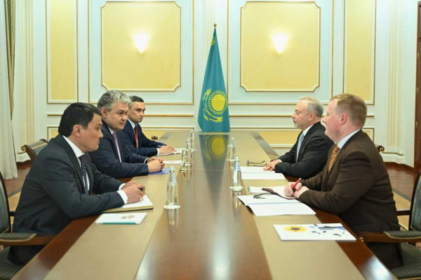 Глава МИД Казахстана провёл встречу с послом Украины
Глава МИД Казахстана провёл встречу с послом Украины