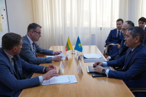 Қазақстан мен Литва жүк тасымалын цифрлық форматқа көшіруде Қазақстан мен Литва жүк тасымалын цифрлық форматқа көшіруде