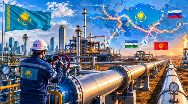 Қазақстан Орталық Азиядағы басты газ хабына айналып келеді Қазақстан Орталық Азиядағы басты газ хабына айналып келеді