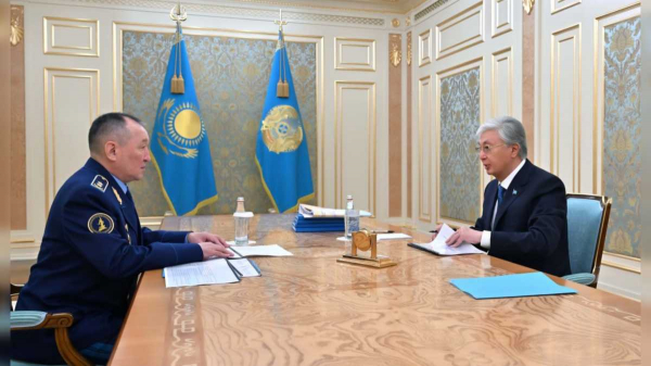 Глава Минобороны отчитался перед Токаевым
Глава Минобороны отчитался перед Токаевым