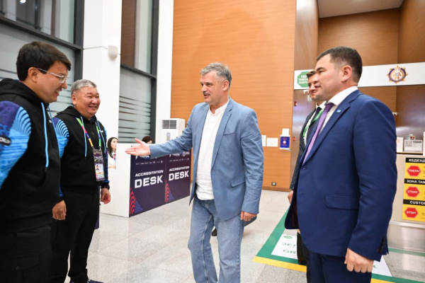 Рене Фазель &laquo;Болашақ ойындары &ndash; 2026&raquo; турниріне қатысу үшін Астанаға келді