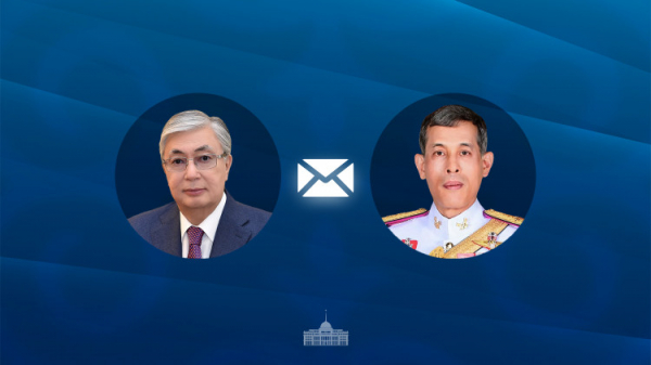 Тоқаев Таиланд Королін құттықтап, ынтымақтастықты нығайтуға бейілдігін растады Тоқаев Таиланд Королін құттықтап, ынтымақтастықты нығайтуға бейілдігін растады