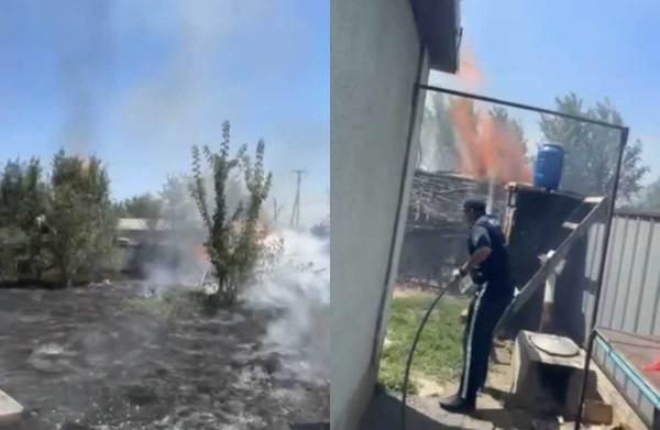 Полицейские получили ожоги, спасая людей из горящего дома в Алматинской области
Полицейские получили ожоги, спасая людей из горящего дома в Алматинской области