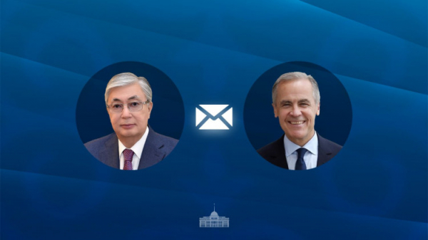Тоқаев Канада Премьер-министріне құттықтау жеделхатын жолдады Тоқаев Канада Премьер-министріне құттықтау жеделхатын жолдады