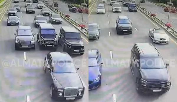 Вирусное видео с кортежем элитных автомобилей привлекло внимание полиции Алматы
Вирусное видео с кортежем элитных автомобилей привлекло внимание полиции Алматы