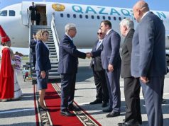 Касым-Жомарт Токаев прилетел в Омск