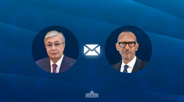 Қазақстан Президенті Руанданы ұлттық мерекесі &ndash; Тәуелсіздік күнімен құттықтады