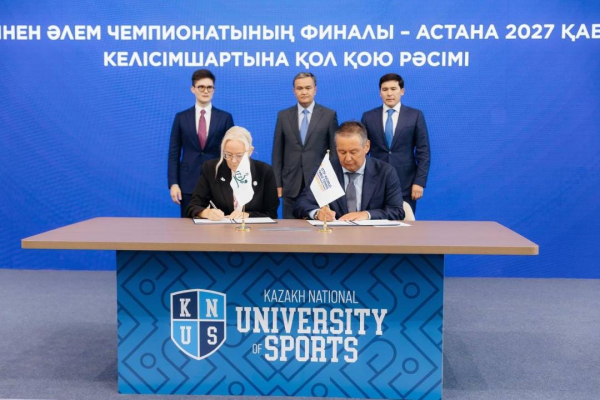 Астана әлемдік үстел теннисінің басты додасын қабылдайды Астана әлемдік үстел теннисінің басты додасын қабылдайды