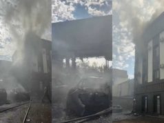 Огонь охватил здание и два автомобиля: женщину спасли при пожаре в Костанае