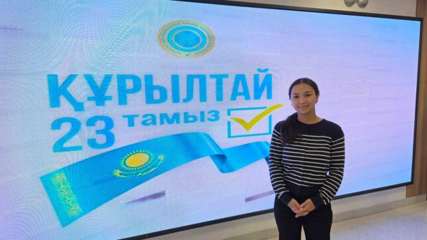 Выборы в Курултай: пара и сурдоспортсмены Астаны активно принимают участие в голосовании
Выборы в Курултай: пара и сурдоспортсмены Астаны активно принимают участие в голосовании