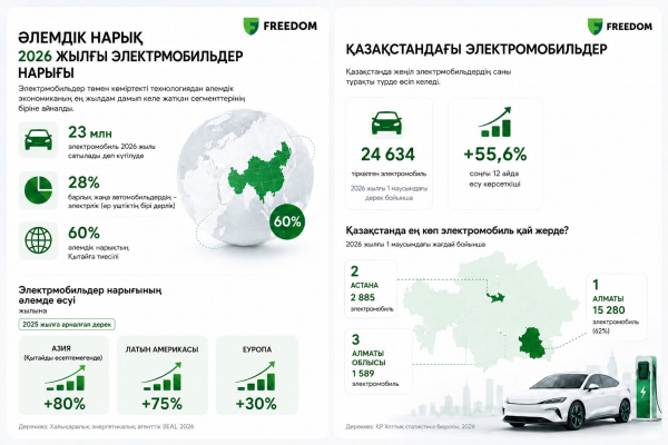 Автокөлік &ndash; инвестиция: қай брендтердің акциясы табыс әкелуі мүмкін