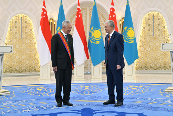Тоқаев Қазақстан мен Сингапур ынтымақтастығының жаңа кезеңі туралы айтты