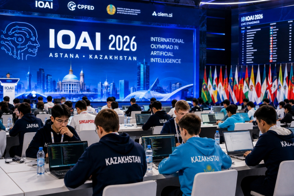 103 елден 500 жас AI-талант Астанаға келді
