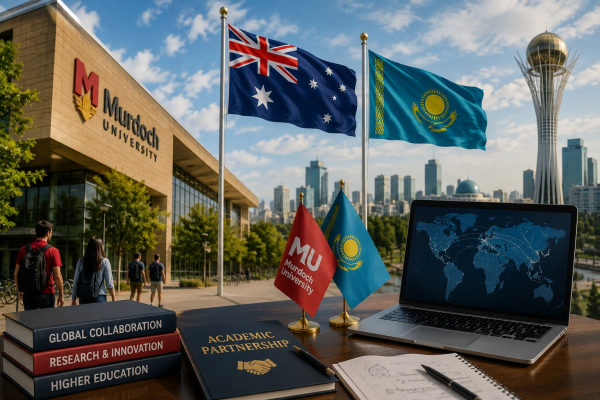 Murdoch University Қазақстандағы жаңа жобаларды талқылады Murdoch University Қазақстандағы жаңа жобаларды талқылады