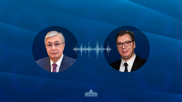 Тоқаев пен Вучич жаңа бірлескен жобаларды талқылады Тоқаев пен Вучич жаңа бірлескен жобаларды талқылады