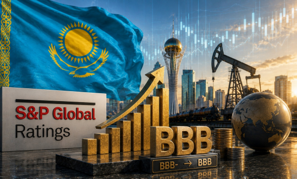 Қазақстан BBB рейтингін алды: S&P негізгі тәуекелдерді атады