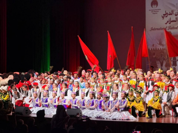 Қазақстандық &laquo;Жұлдыз&raquo; Мароккодағы 20 ел фестивалінде өнер көрсетті