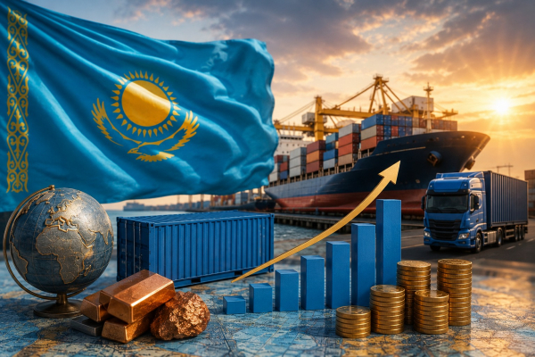 Қазақстан экспорты $40,3 млрд-қа жетті, профицит $9 млрд-қа жуықтады Қазақстан экспорты $40,3 млрд-қа жетті, профицит $9 млрд-қа жуықтады