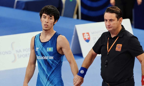 Борец Нурасыл Асамбек завоевал бронзовую медаль чемпионата мира U20
Борец Нурасыл Асамбек завоевал бронзовую медаль чемпионата мира U20