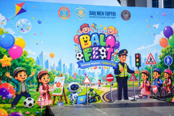 Bala Fest: около 200 детей соревновались в спорте и творчестве в Астане
Bala Fest: около 200 детей соревновались в спорте и творчестве в Астане