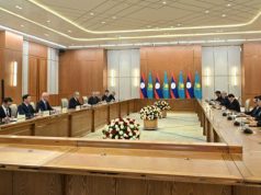 Президенты Казахстана и Лаоса провели переговоры в расширенном составе